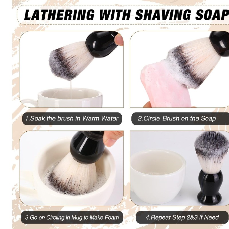 1 Adet Sakal Tıraş Fırçası, Ah - Grooming Men'S Hair incelemesi ve fiyatı