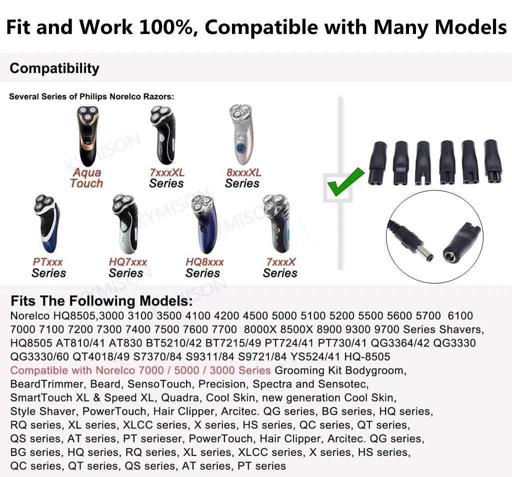 8 Adet Yedek Güç Kablosu 5V Şa - Electric Shaver Rotary incelemesi ve fiyatı