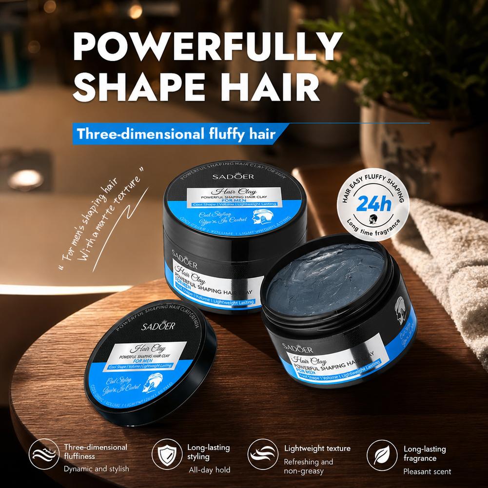 Mat Saç Şekillendirici Kil Güç - Grooming Men'S Hair incelemesi ve fiyatı