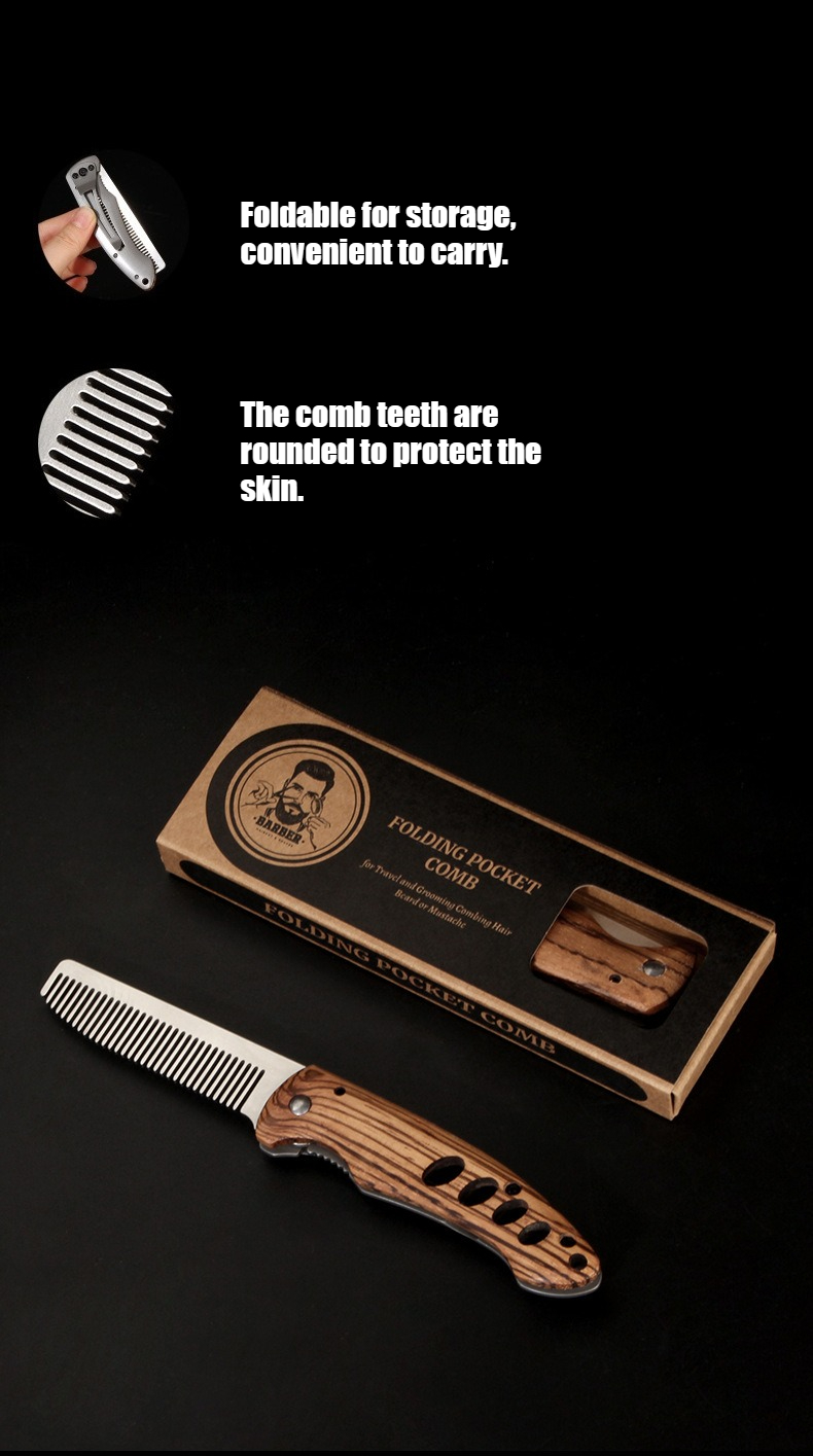Erkekler için Ahşap ve Metal K - Mens Grooming Barber incelemesi ve fiyatı